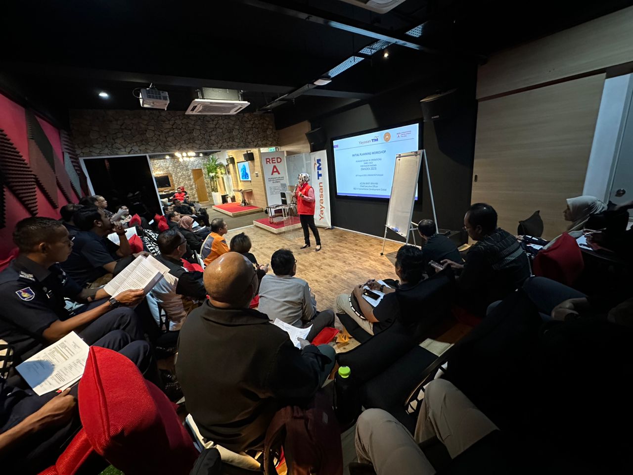 Program 'Initial Planning Workshop' bagi Latihan Pengukuhan Operasi Bantuan Kemanusiaan (Bencana) untuk Rakan NADMA